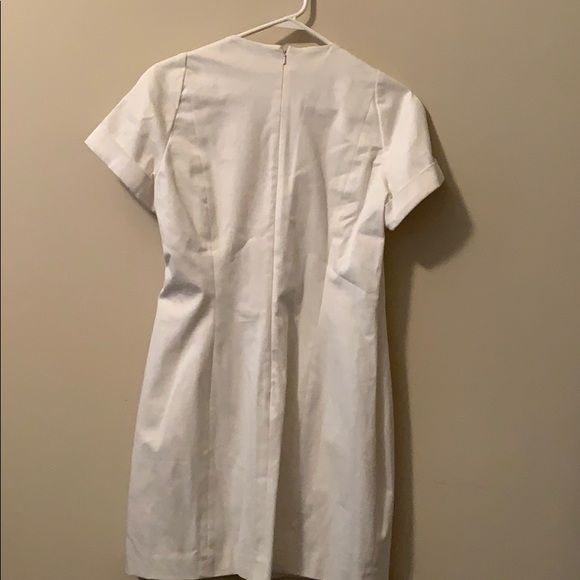 French connection white lace up dress - Picture 5 of 6